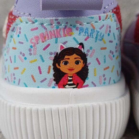 Sneakers Colorful Gabby's Dollhouse Toddler Girl Slip-On Shoes - Picture 8 of 13